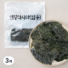 염장 다시마 쌈용, 400g, 3개