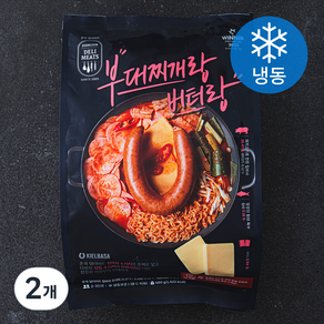 존쿡델리미트 부대찌개랑 버터랑 (냉동), 680g, 2개