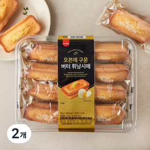 삼립 오븐에 구운 버터 휘낭시에, 360g, 2개