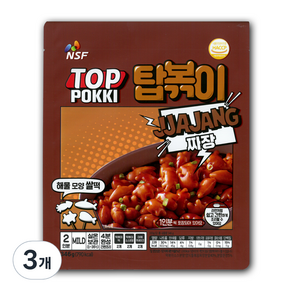 탑볶이 짜장맛, 346g, 3개