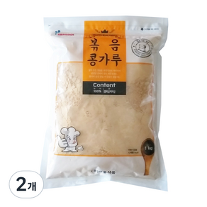 한울식품 볶음 콩가루, 2개, 1kg