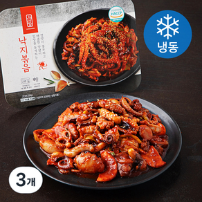 김씨밥 낙지 볶음 (냉동), 350g, 3개