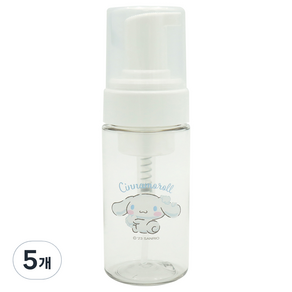 산리오 캐릭터즈 거품용기 100ml, 5개, 시나모롤