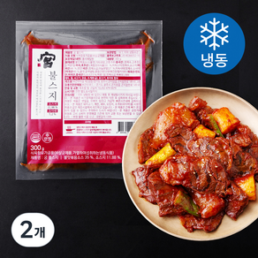 견우푸드궁 불스지 (냉동), 300g, 2개