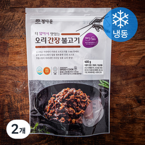 정다운 더 얇아서 맛있는 오리 간장 불고기 (냉동)