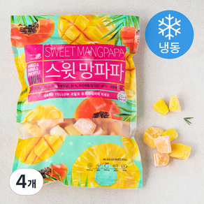 딜라잇가든 스윗 망파파 (냉동), 1kg, 4개