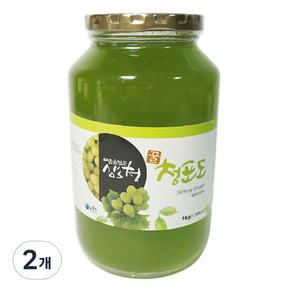 심's청 꿀 청포도차, 1kg, 1개입, 2개