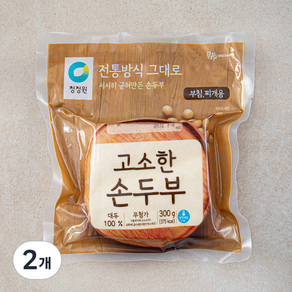 청정원 고소한 손두부 부침 찌개용