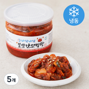 바담바담 불빨간꼬막장 (냉동), 200g, 5개