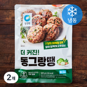 청정원 더 커진 동그랑땡 (냉동), 520g, 2개