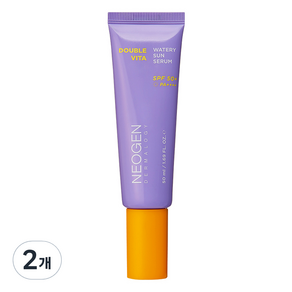 네오젠 더마로지 더블 비타 워터리 선 세럼 SPF50+ PA++++, 50ml, 2개