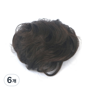 끌레오라미 중년 여성 정수리 부분가발 D631, 자연갈색, 6개