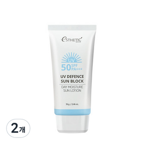 에스테틱하우스 유브이 디펜스 선블록 SPF50 PA+++, 70g, 2개