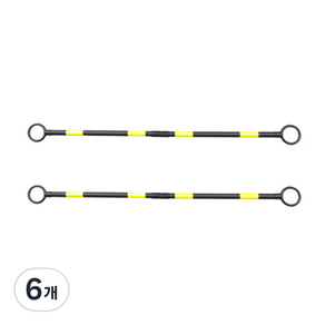 동광세이프티 접이식 콘걸이대, 6개