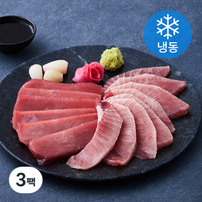 동원 바로먹는 참치회 눈다랑어 (냉동), 150g, 3팩