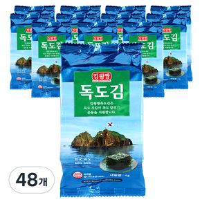 독도김 도시락김, 4g, 48개