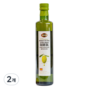 소르바스 엑스트라버진 올리브유, 500ml, 2개