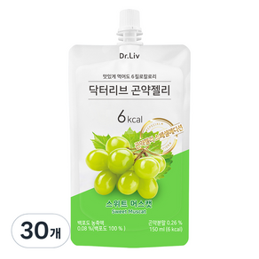 닥터리브 곤약젤리 스위트 머스캣, 150ml, 30개