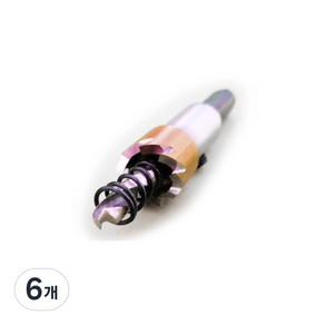 블랙불 HSS 일반홀쏘 15mm HS-N15, 6개