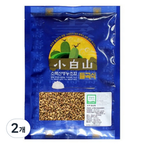 소백산영농조합 무농약 통밀쌀, 1kg, 2개