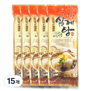 영양 삼계탕 재료, 15개, 90g