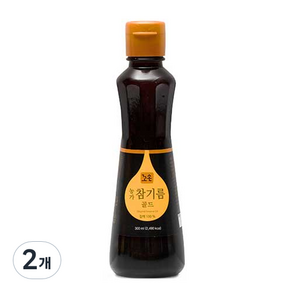 꼬손 농가 참기름, 300ml, 2개