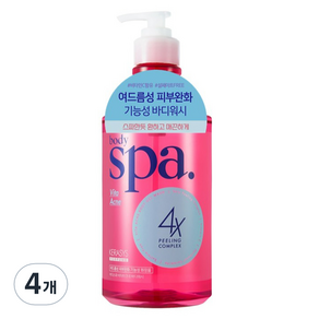 케라시스 바디스파 비타 아크네케어 바디워시, 750ml, 4개