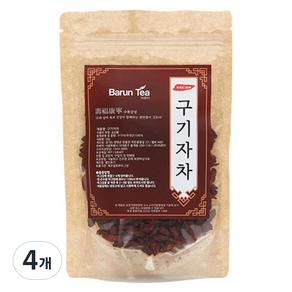 바른티 국내산 구기자차, 50g, 4개