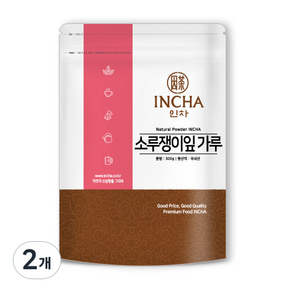 인차 소루쟁이잎 분말, 2개, 300g