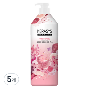 케라시스 화이트 데이지 퍼퓸 린스, 5개, 1L