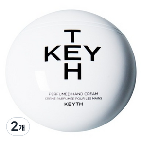 KEYTH 사일런트 핸드크림, 70ml, 2개