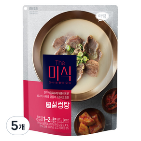 더미식 큰 설렁탕, 500g, 5개