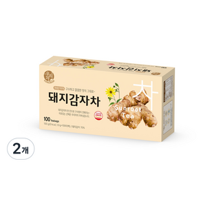 우리차 돼지감자차, 1g, 100개입, 2개