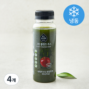 엘제이드 그린 클렌즈 주스 (냉동), 180ml, 4개