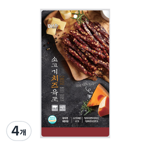 미소향 소고기 치즈육포, 80g, 4개