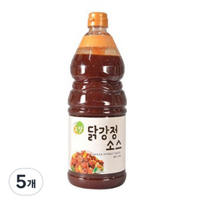 이슬나라 닭강정 소스, 2.1kg, 5개