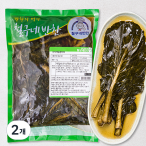 철구네 아삭 케일 장아찌