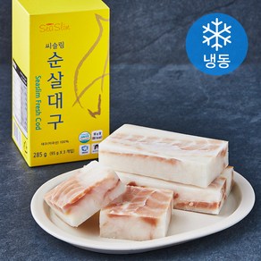 씨슬림 순살 대구 3개입 (냉동), 285g, 1개