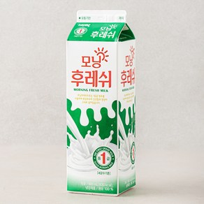 비락 모닝 후레쉬 우유, 900ml, 1개