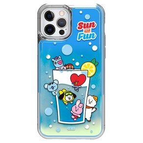 BT21 돌체 네온 아쿠아 휴대폰 케이스
