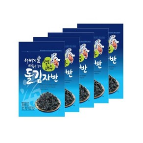 아버지愛마음을담아 멸치새우 돌김자반, 50g, 5개