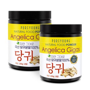 퓨어영 당귀 분말가루, 250g, 2개