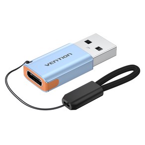 벤션 USB-A타입-C타입 10Gbps 스트랩 젠더 CUAH0