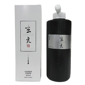 일본제묵 작품용 먹물, 500ml, 1개