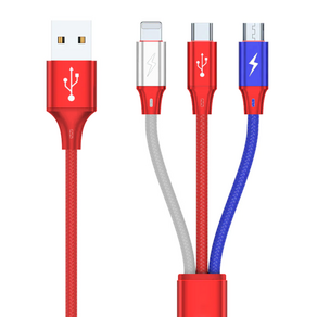 요거 3 in 1 멀티 고속 충전 케이블