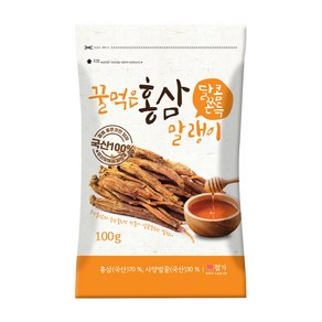 꿀먹은 홍삼 말랭이