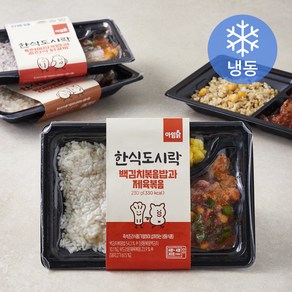 아임닭 한식도시락 230g x 4종 세트 (냉동)