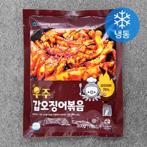 우주갑오징어볶음 (냉동), 300g, 1개