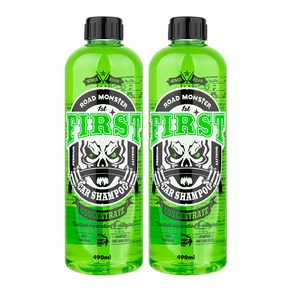로드몬스터 퍼스트 카샴푸, 490ml, 2개