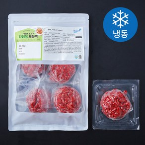 동원 국내산 실속 소고기 모듬팩 다짐용 5개입 (냉동), 500g, 1개